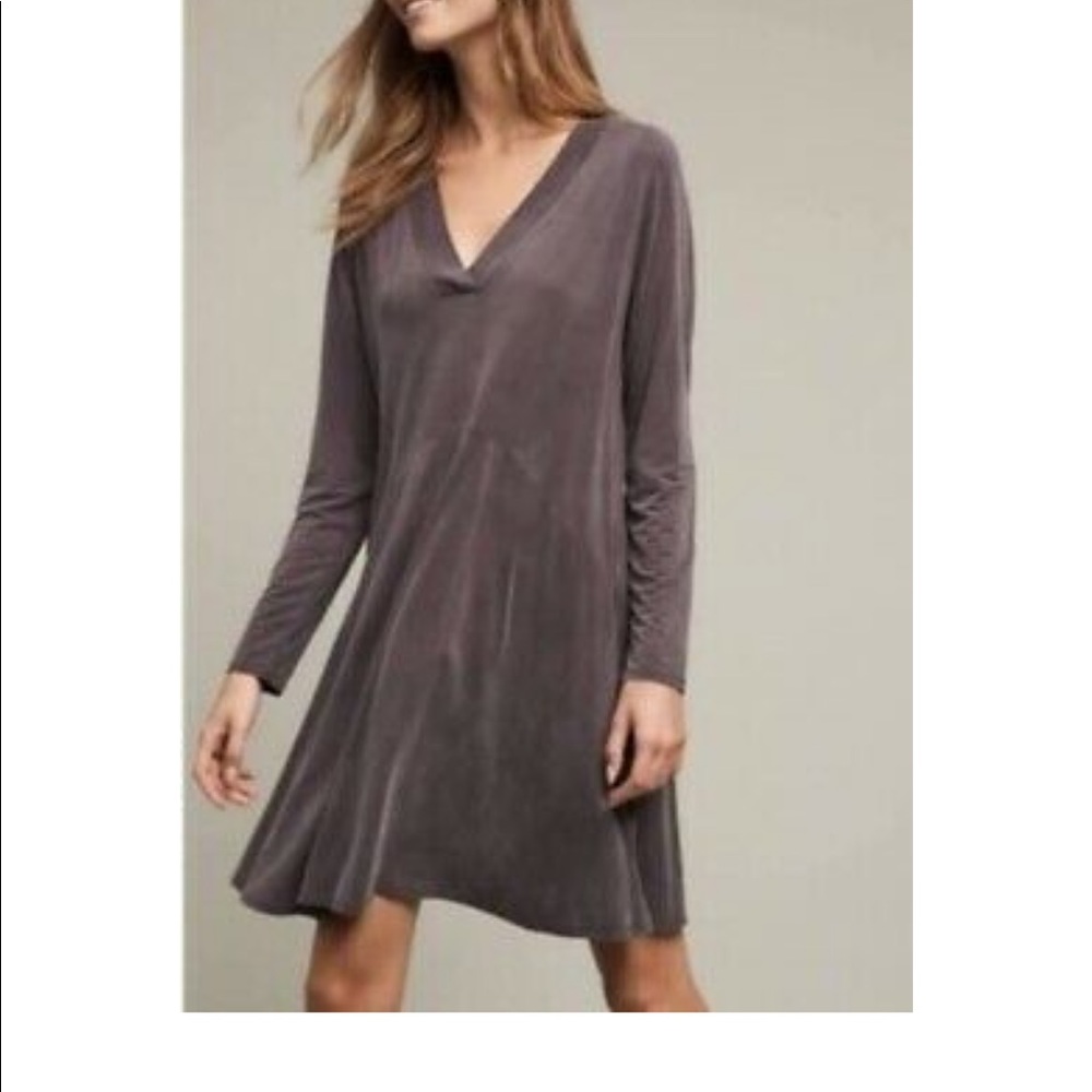 Anthropologie NWT:  Dolan Left Coast Collection Plum Swing Dress
